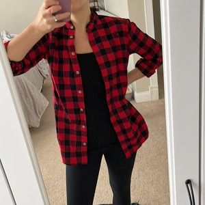 J Crew Buffalo Print Flannel